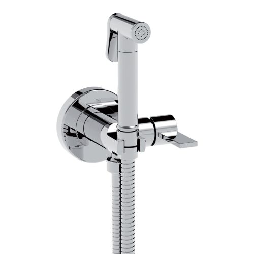 ΜΙΚΤΗΣ ΕΝΤΟΙΧΙΣΜΟΥ ΜΕ ΝΤΟΥΖΑΚΙ SHUT-OFF La Torre Flush Mix 41211 Chrome