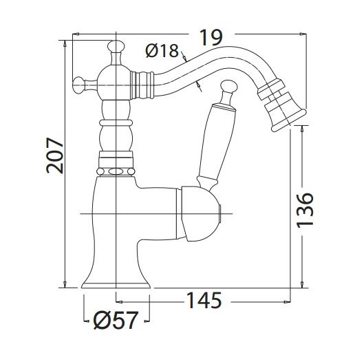 ΜΠΑΤΑΡΙΑ ΜΠΙΝΤΕ Bugnatese OXFORD 6323 Bronze / Ξύλο