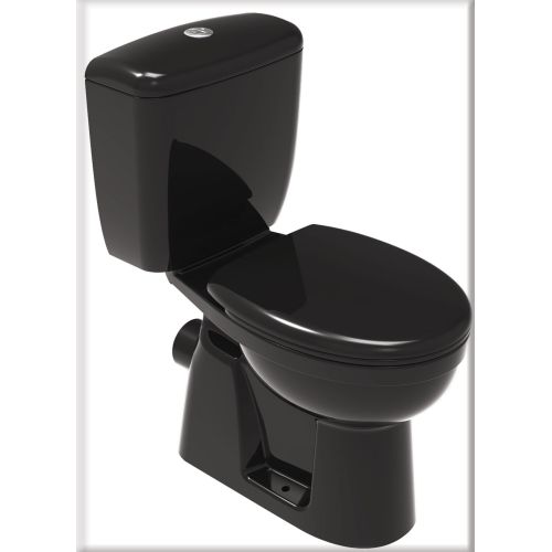 ΛΕΚΑΝΗ ΧΑΜΗΛΗΣ ΠΙΕΣΗΣ / ΠΣ ΜΕ ΚΑΖΑΝΑΚΙ HUIDA PORTA Black (38-0257 38-0258) 61,5x36x79,5 h cm