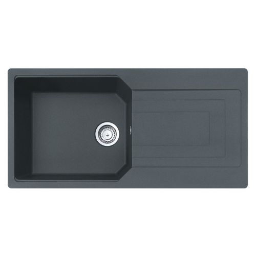 ΝΕΡΟΧΥΤΗΣ ΓΡΑΝΙΤΗ Carron Phoenix ARUBA 6105 Graphite 100x50 cm