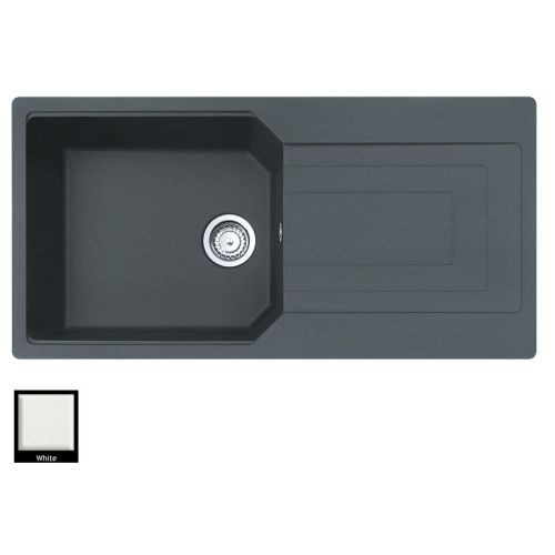 ΝΕΡΟΧΥΤΗΣ ΓΡΑΝΙΤΗ Carron Phoenix ARUBA 6105 White 100x50 cm