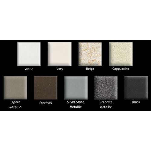 ΝΕΡΟΧΥΤΗΣ ΓΡΑΝΙΤΗ Carron Phoenix ARUBA 6210 Black 116x50 cm