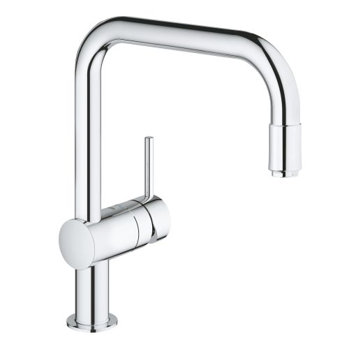 ΜΠΑΤΑΡΙΑ ΝΕΡΟΧΥΤΗ  ΜΕ ΝΤΟΥΣ GROHE MINTA 32067000 Chrome