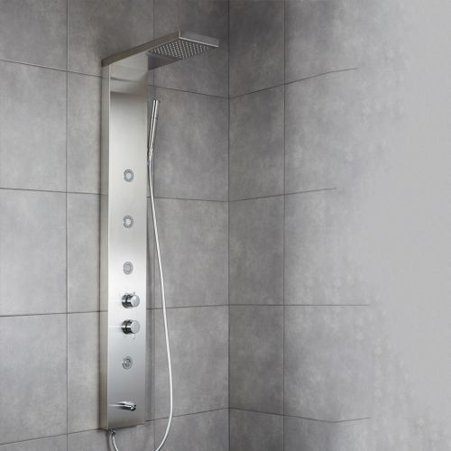 ΣΤΗΛΗ ΝΤΟΥΣ ΥΔΡΟΜΑΣΑΖ ΠΕΝΤΕ ΕΞΟΔΩΝ DOLCE Vita ELITE Inox Matt