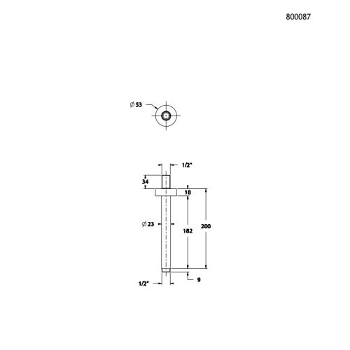ΚΕΦΑΛΗ ΝΤΟΥΖ ΑΝΑΚΛΙΝΟΜΕΝΗ ΜΕ ΒΡΑΧΙΟΝΑ ΟΡΟΦΗΣ ARMANDO VICARIO Slim Industrial Brushed Gold