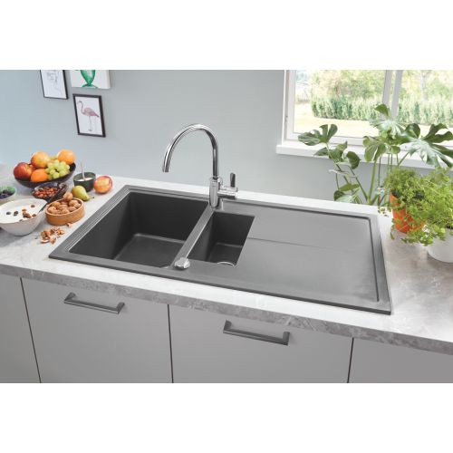 ΜΠΑΤΑΡΙΑ ΚΟΥΖΙΝΑΣ GROHE EUROSMART COSMOPOLITAN 32843002 Chrome
