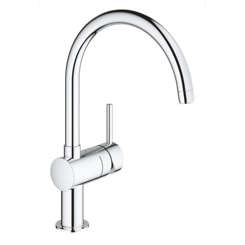 ΜΠΑΤΑΡΙΑ ΝΕΡΟΧΥΤΗ ΚΟΥΖΙΝΑΣ GROHE Minta 32917000 Chrome