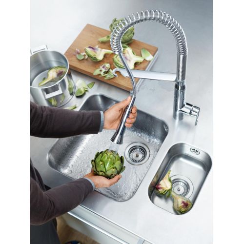ΜΠΑΤΑΡΙΑ NEΡΟΧΥΤΗ ΜΕ ΝΤΟΥΣ GROHE K7 32950000 Chrome