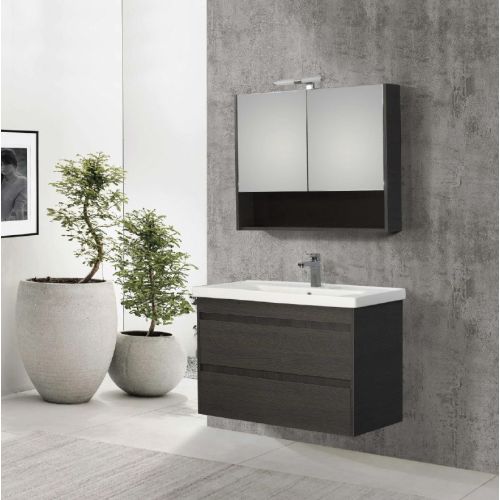 ΜΟΝΤΕΡΝΟ ΚΡΕΜΑΣΤΟ ΕΠΙΠΛΟΥ ΜΠΑΝΙΟΥ MARTIN SOFT GRAY 80