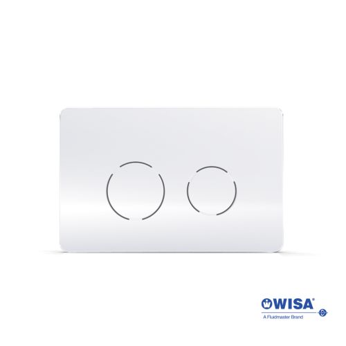 ΠΛΑΚΕΤΑ ΧΕΙΡΙΣΜΟΥ EASY TOUCH ΓΙΑ ΚΑΖΑΝΑΚΙΑ WISA Circle F099-300 White