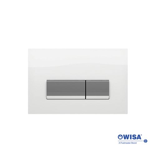 ΠΛΑΚΕΤΑ ΧΕΙΡΙΣΜΟΥ EASY TOUCH ΓΙΑ ΚΑΖΑΝΑΚΙΑ WISA Vivente F390-300 White Glass /  Chrome