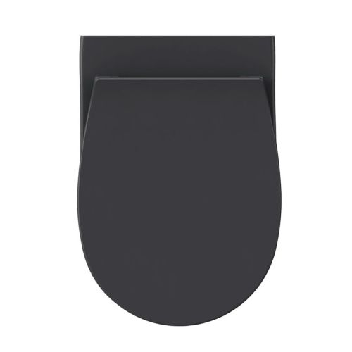 ΚΑΛΥΜΑ - ΚΑΠΑΚΙ ΛΕΚΑΝΗΣ ΤΟΥΑΛΕΤΑΣ BIANCO Ceramica Soft Close MS38C-421 Anthracite matt