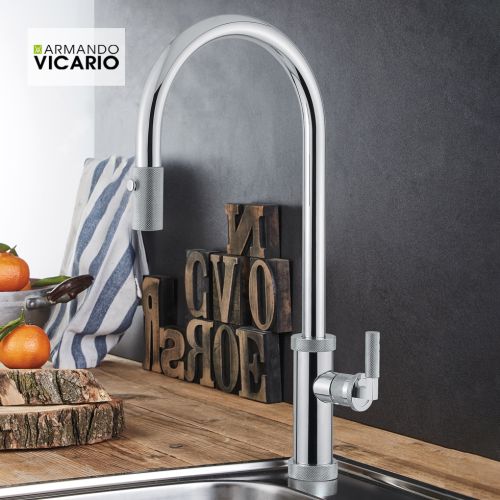 ΜΠΑΤΑΡΙΑ ΚΟΥΖΙΝΑΣ ΜΕ ΝΤΟΥΣ Armando Vicario URBAN 400702 Chrome