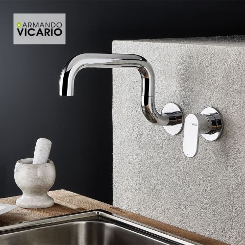ΜΠΑΤΑΡΙΑ ΚΟΥΖΙΝΑΣ ΤΟΙΧΟΥ Armando Vicario LAUNDRY 400747 Chrome