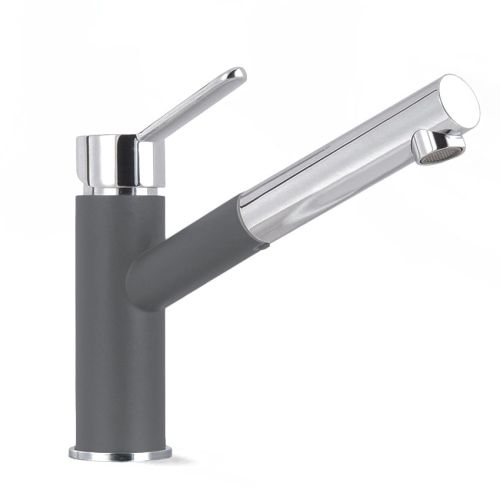 ΜΠΑΤΑΡΙΑ ΚΟΥΖΙΝΑΣ ΜΕ ΝΤΟΥΣ Carron Phoenix NEWPRO 42181 Granite Silver stone