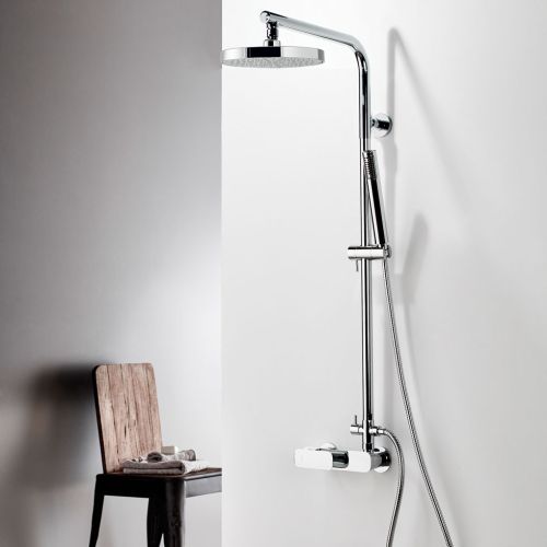 ΜΠΑΤΑΡΙΑ ΝΤΟΥΖΙΕΡΑΣ ΜΕ ΚΟΛΩΝΑ ΠΛΗΡΕΣ ΣΕΤ La Torre LAGHI 44066 Chrome