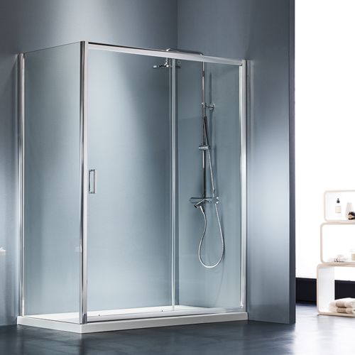 ΚΑΜΠΙΝΑ  ΠΟΡΤΑ ΝΤΟΥΖΙΕΡΑΣ Starlet SLIDER (1+1) SLS 140 T Clear 137-141 x h 180 cm