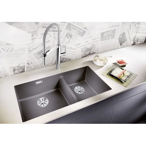 ΝΕΡΟΧΥΤΗΣ ΓΡΑΝΙΤΗ ΥΠΟΚΑΘΗΜΕΝΟΣ BLANCO Subline 480 / 320 U Tartufo 85,5x46 cm
