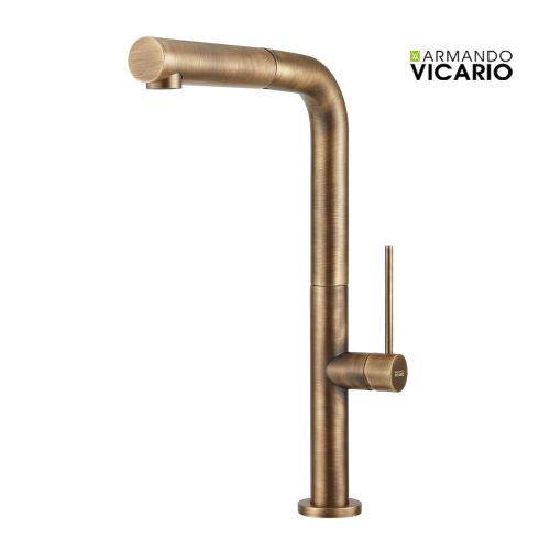 ΜΠΑΤΑΡΙΑ ΚΟΥΖΙΝΑΣ ΜΕ ΝΤΟΥΣ Armando Vicario TOZO 48580 Antique Brass