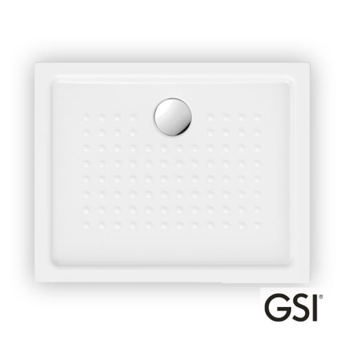 ΝΤΟΥΖΙΕΡΑ ΠΟΡΣΕΛΑΝΗΣ GSI Slim 4388-300 ANTISLIP WHITE 90x72x4,5 cm