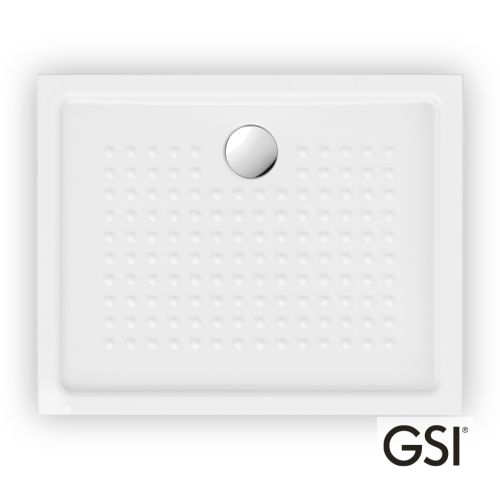 ΝΤΟΥΖΙΕΡΑ ΠΟΡΣΕΛΑΝΗΣ GSI Slim 4389-300 ANTISLIP WHITE 100x70x4,5 cm