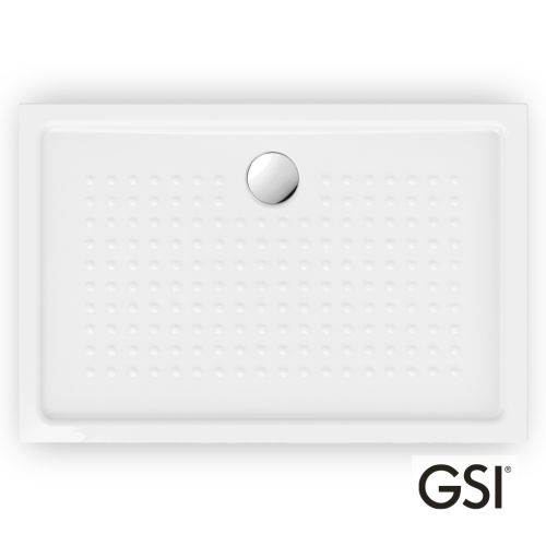ΝΤΟΥΖΙΕΡΑ ΠΟΡΣΕΛΑΝΗΣ GSI Slim 4398-300 ANTISLIP WHITE 120x80x4,5 cm