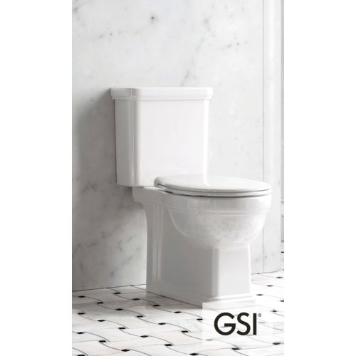 ΛΕΚΑΝΗ WC ΧΑΜΗΛΗΣ ΠΙΕΣΗΣ ΠΙΣΩ/ΚΑΤΩΣΤΟΜΙΑ ΚΟΜΠΛΕ GSI CLASSIC 871700C White Glossy 70,5x37 cm