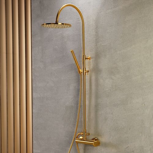 ΜΠΑΤΑΡΙΑ ΝΤΟΥΖΙΕΡΑΣ ΜΕ ΚΟΛΩΝΑ ΠΛΗΡΕΣ Armando Vicario SLIM 500065-201 Gold Brushed