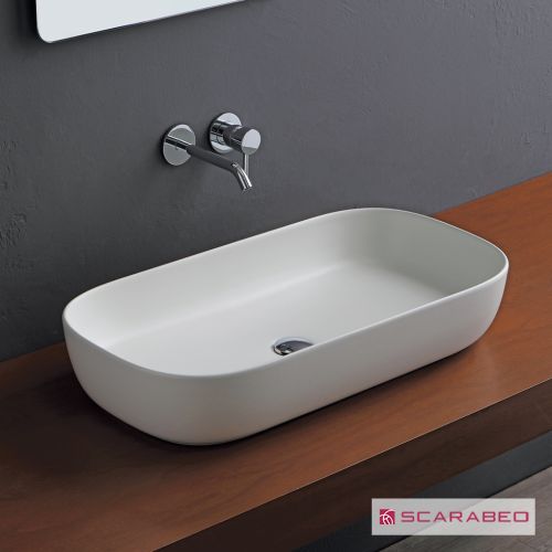 ΝΙΠΤΗΡΑΣ ΕΠΙΤΡΑΠΕΖΙΟΣ SCARABEO GLAM Color 1803 White matt 76 x 39 cm