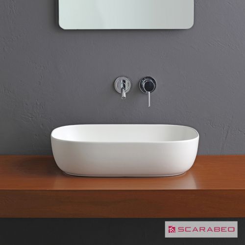 ΝΙΠΤΗΡΑΣ ΕΠΙΤΡΑΠΕΖΙΟΣ SCARABEO GLAM Color 1804 White matt 56 x 39 cm