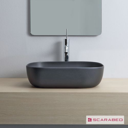 ΝΙΠΤΗΡΑΣ ΕΠΙΤΡΑΠΕΖΙΟΣ SCARABEO GLAM Color 1804 Black matt 56 x 39 cm