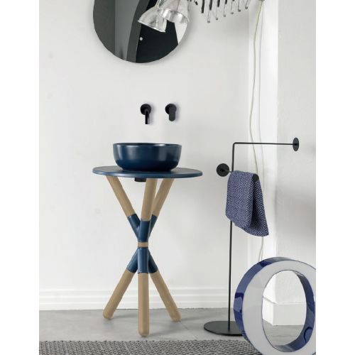 ΝΙΠΤΗΡΑΣ ΕΠΙΤΡΑΠΕΖΙΟΣ SCARABEO GLAM 1807 OCEAN (BLUE) Ø39 cm