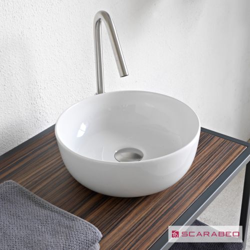 ΝΙΠΤΗΡΑΣ ΕΠΙΤΡΑΠΕΖΙΟΣ SCARABEO GLAM 1808 White Ø 33 cm