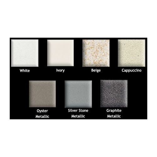 ΝΕΡΟΧΥΤΗΣ ΓΡΑΝΙΤΗ ΕΝΘΕΤΟΣ Carron Phoenix FIJI 5050 Graphite 58,5x52 cm