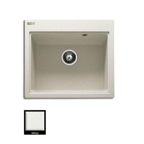 ΝΕΡΟΧΥΤΗΣ ΓΡΑΝΙΤΗ ΕΝΘΕΤΟΣ Carron Phoenix FIJI 5050 White 58,5x52 cm