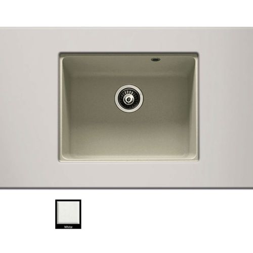 ΝΕΡΟΧΥΤΗΣ ΓΡΑΝΙΤΗ ΥΠΟΚΑΘΗΜΕΝΟΣ Carron Phoenix FIJI 5050U White 55x46 cm