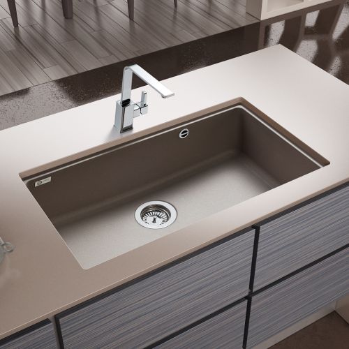 ΝΕΡΟΧΥΤΗΣ ΓΡΑΝΙΤΗ ΥΠΟΚΑΘΗΜΕΝΟΣ Carron Phoenix FIJI 5075U Oyster 80x46 cm