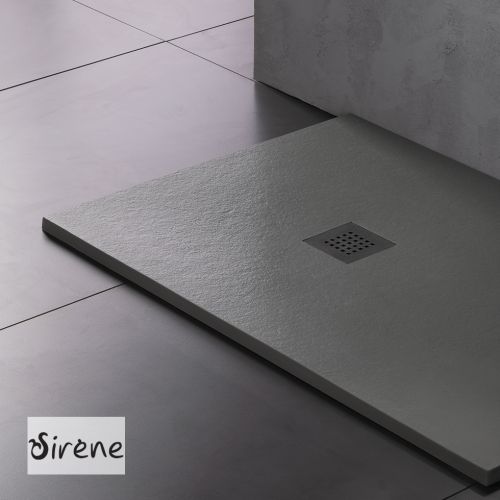 ΝΤΟΥΖΙΕΡΑ Cast Marble (χυτό μάρμαρο) SIRENE SLATE S 12080-411 Beton Matt 120x80x2,4 cm