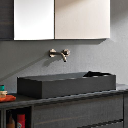 ΝΙΠΤΗΡΑΣ ΕΠΙΤΡΑΠΕΖΙΟΣ SCARABEO TEOREMA 2.0 Color 5102 Black matt 80 x 40 cm