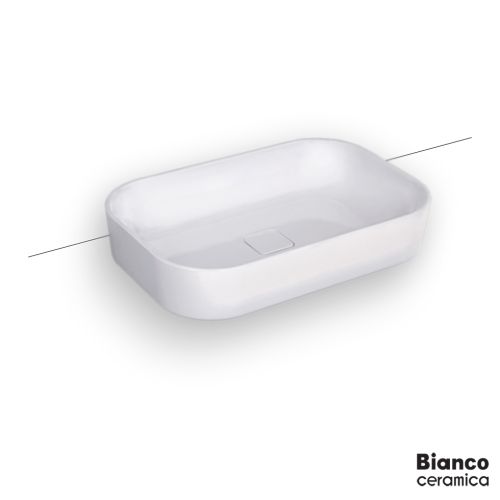 ΝΙΠΤΗΡΑΣ ΕΠΙΤΡΑΠΕΖΙΟΣ BIANCO Ceramica CENTRO 34060-301 White Matt 60 x 40 cm