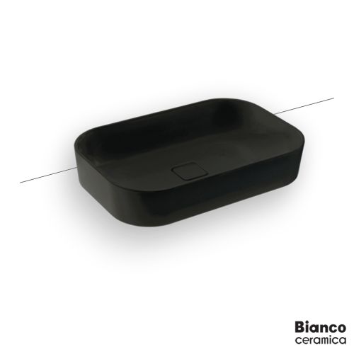 ΝΙΠΤΗΡΑΣ ΕΠΙΤΡΑΠΕΖΙΟΣ BIANCO Ceramica CENTRO 34060-401 Black Matt 60 x 40 cm
