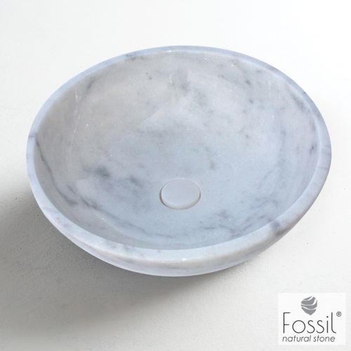 ΝΙΠΤΗΡΑΣ ΜΑΡΜΑΡΙΝΟΣ ΕΠΙΤΡΑΠΕΖΙΟΣ FOSSIL MOLO Marble DR 45-300 Carrara Nuovo Ø 45 cm