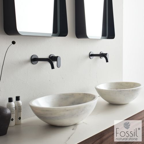 ΝΙΠΤΗΡΑΣ ΜΑΡΜΑΡΙΝΟΣ ΕΠΙΤΡΑΠΕΖΙΟΣ FOSSIL MICA Marble DR 55-300 Carrara Nuovo 55 x 41 cm