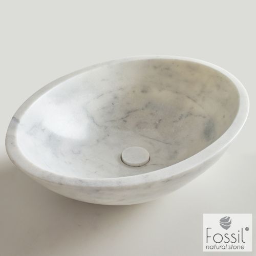 ΝΙΠΤΗΡΑΣ ΜΑΡΜΑΡΙΝΟΣ ΕΠΙΤΡΑΠΕΖΙΟΣ FOSSIL MICA Marble DR 55-300 Carrara Nuovo 55 x 41 cm