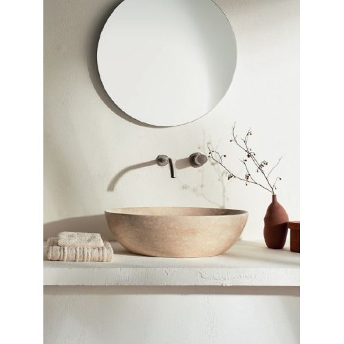 ΝΙΠΤΗΡΑΣ ΜΑΡΜΑΡΙΝΟΣ ΕΠΙΤΡΑΠΕΖΙΟΣ FOSSIL MALIN Marble MR 55-500 Beige 55 x 41 cm