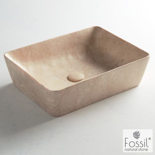 ΝΙΠΤΗΡΑΣ ΜΑΡΜΑΡΙΝΟΣ ΕΠΙΤΡΑΠΕΖΙΟΣ FOSSIL JADE Marble MS 50-500 Beige 50 x 38 cm