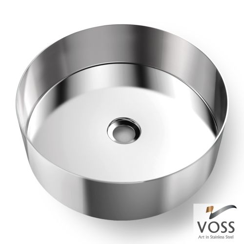 ΝΙΠΤΗΡΑΣ ΕΠΙΤΡΑΠΕΖΙΟΣ INOX 304 VOSS MILO Inox Brushed Ø 33cm
