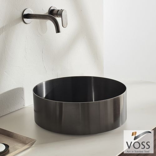 ΝΙΠΤΗΡΑΣ ΕΠΙΤΡΑΠΕΖΙΟΣ INOX 304 VOSS MILO Black Brushed PVD Ø 33cm