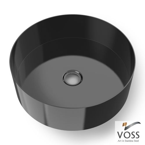 ΝΙΠΤΗΡΑΣ ΕΠΙΤΡΑΠΕΖΙΟΣ INOX 304 VOSS MILO Black Brushed PVD Ø 33cm