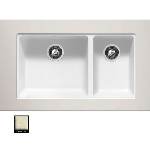 ΝΕΡΟΧΥΤΗΣ ΓΡΑΝΙΤΗ ΥΠΟΚΑΘΗΜΕΝΟΣ Carron Phoenix FIJI 5200U Cappuccino 80x46 cm